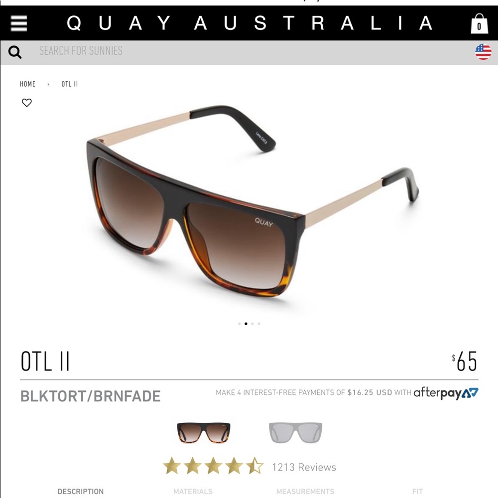ON THE LOW II - Desi Perkins x Quay Sunnies
